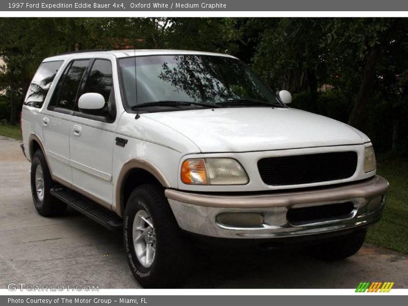 Oxford White / Medium Graphite 1997 Ford Expedition Eddie Bauer 4x4