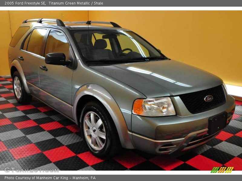 Titanium Green Metallic / Shale 2005 Ford Freestyle SE