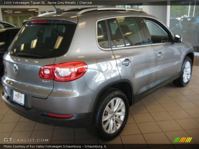 Alpine Grey Metallic / Charcoal 2009 Volkswagen Tiguan SE