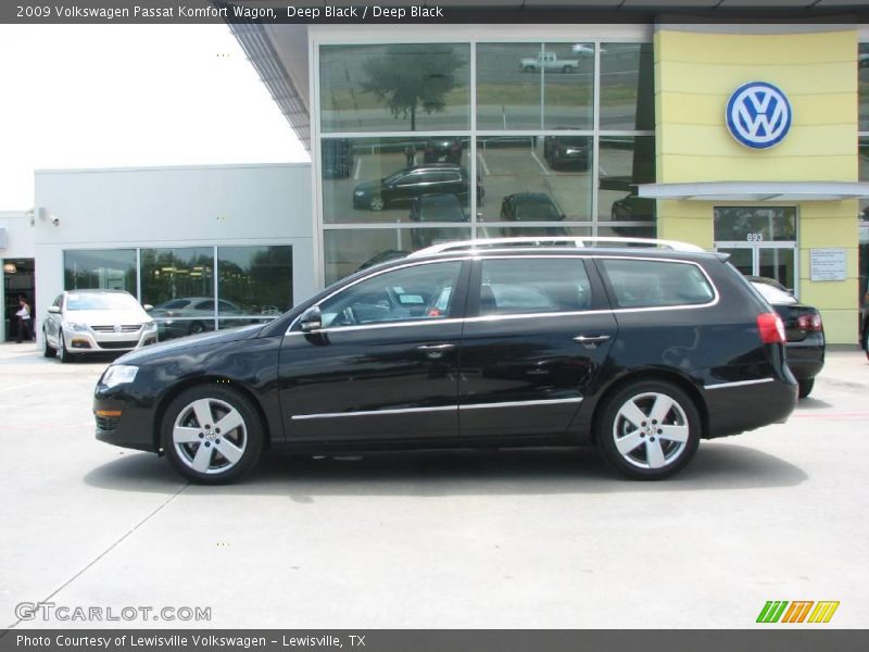 Deep Black / Deep Black 2009 Volkswagen Passat Komfort Wagon