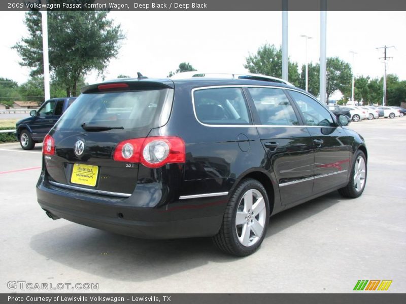 Deep Black / Deep Black 2009 Volkswagen Passat Komfort Wagon