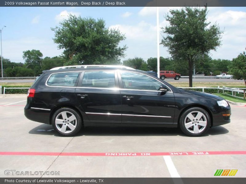 Deep Black / Deep Black 2009 Volkswagen Passat Komfort Wagon