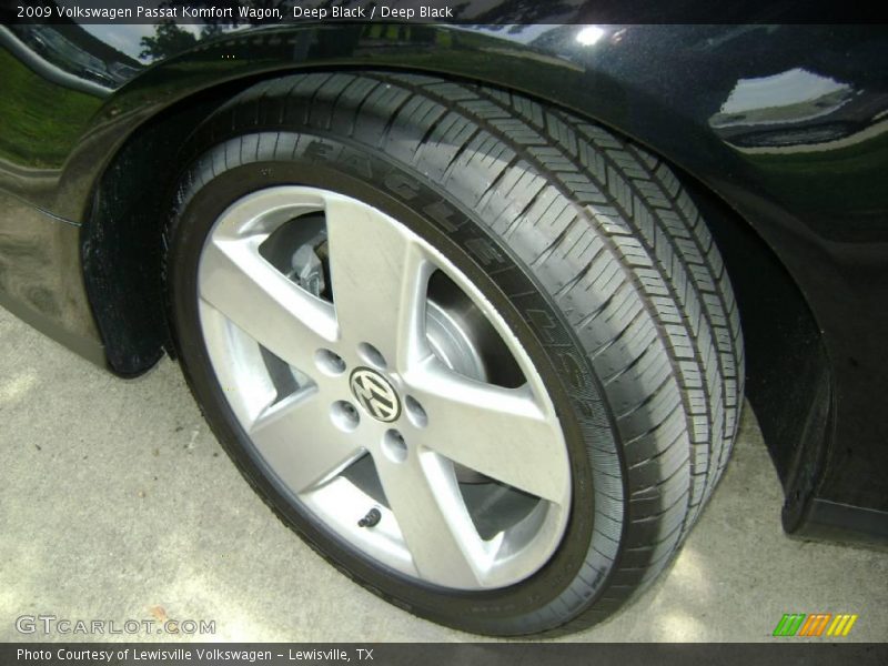 Deep Black / Deep Black 2009 Volkswagen Passat Komfort Wagon