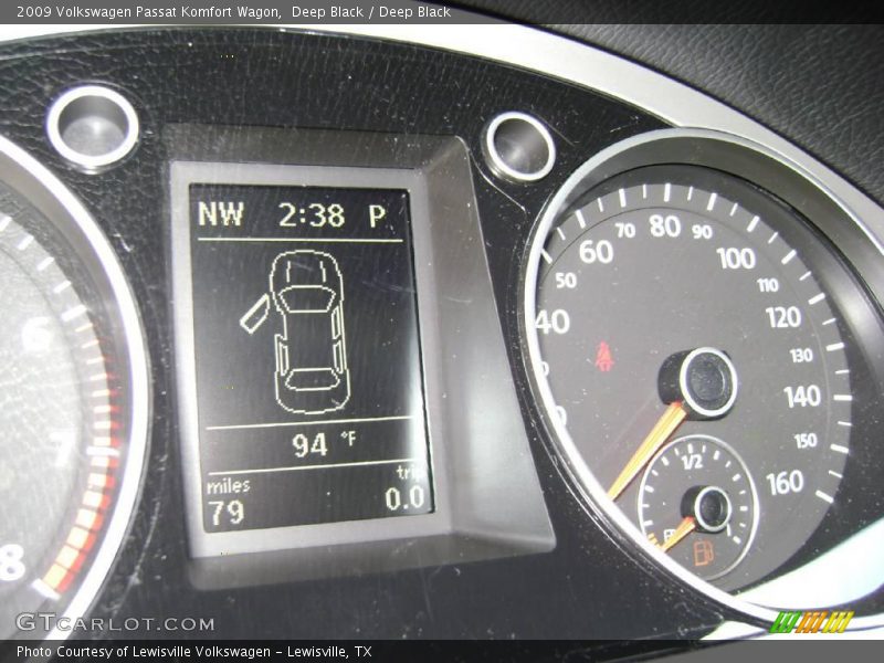 Deep Black / Deep Black 2009 Volkswagen Passat Komfort Wagon