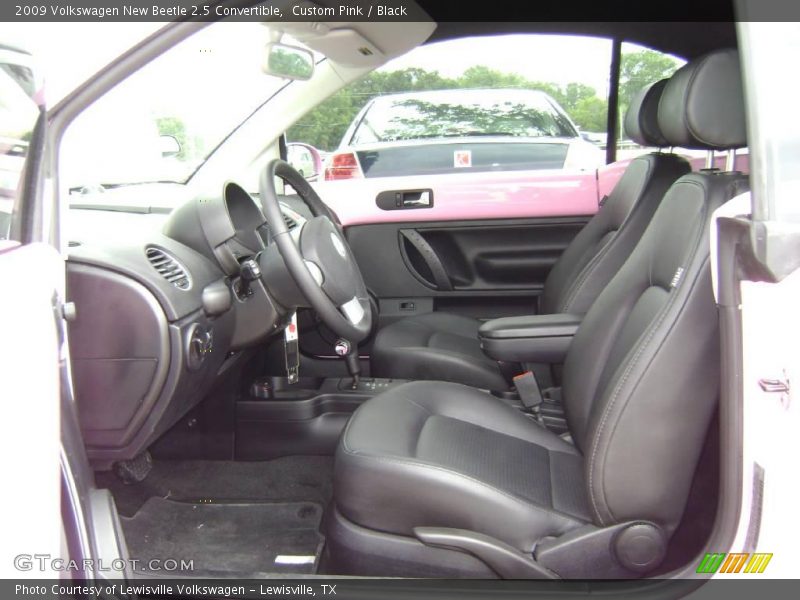 Custom Pink / Black 2009 Volkswagen New Beetle 2.5 Convertible