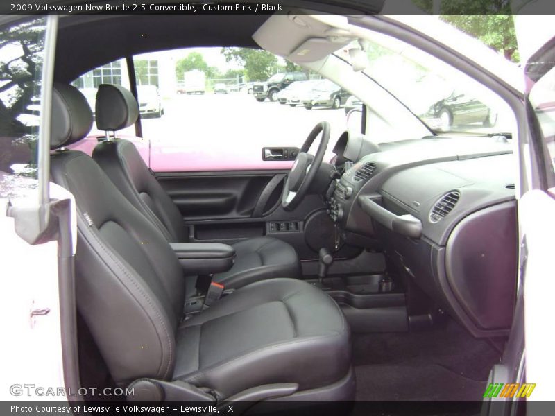 Custom Pink / Black 2009 Volkswagen New Beetle 2.5 Convertible