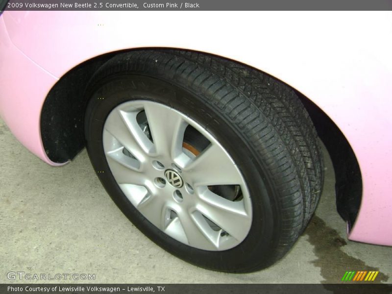 Custom Pink / Black 2009 Volkswagen New Beetle 2.5 Convertible