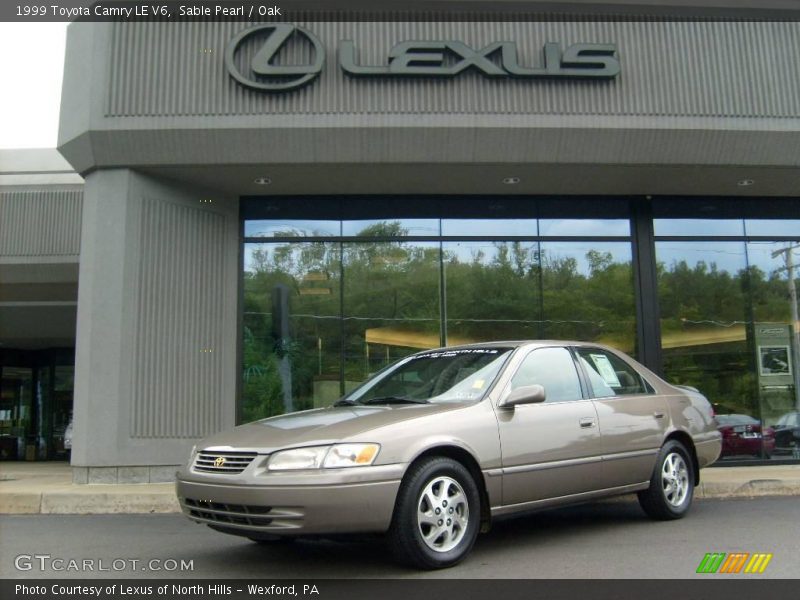 Sable Pearl / Oak 1999 Toyota Camry LE V6