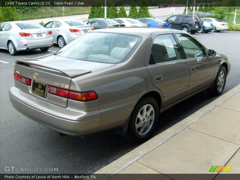 Sable Pearl / Oak 1999 Toyota Camry LE V6