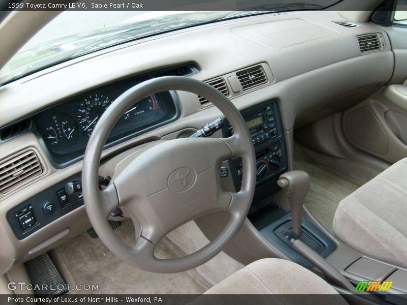 Sable Pearl / Oak 1999 Toyota Camry LE V6