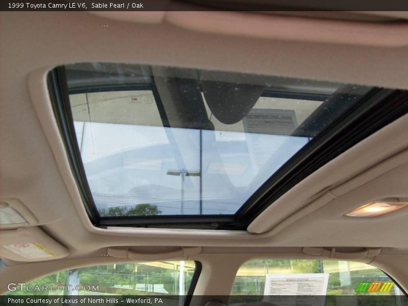 Sable Pearl / Oak 1999 Toyota Camry LE V6