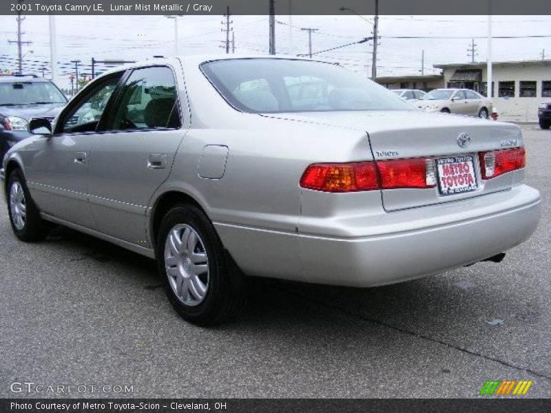 Lunar Mist Metallic / Gray 2001 Toyota Camry LE