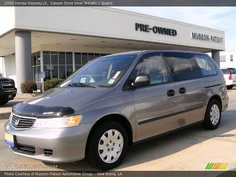 Canyon Stone Silver Metallic / Quartz 2000 Honda Odyssey LX