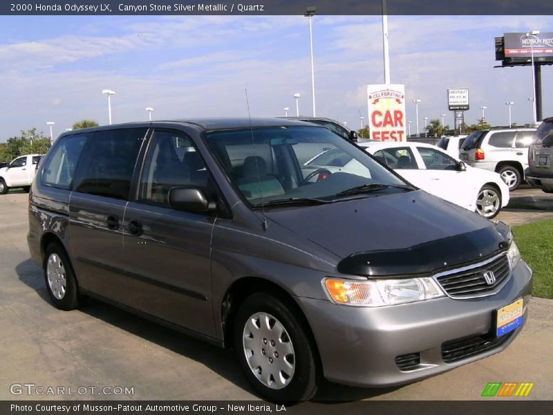 Canyon Stone Silver Metallic / Quartz 2000 Honda Odyssey LX