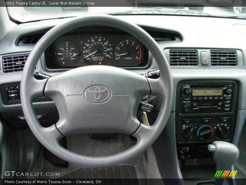 Lunar Mist Metallic / Gray 2001 Toyota Camry LE