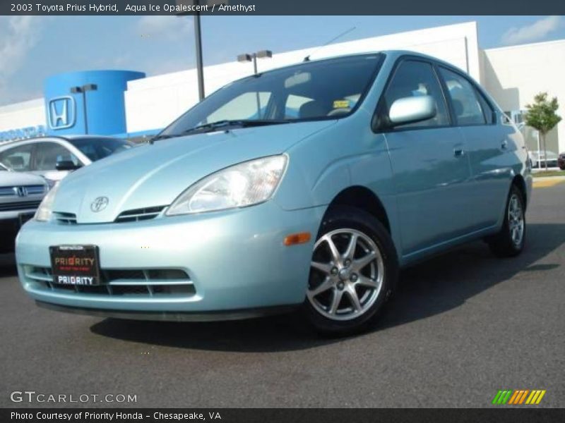 Aqua Ice Opalescent / Amethyst 2003 Toyota Prius Hybrid