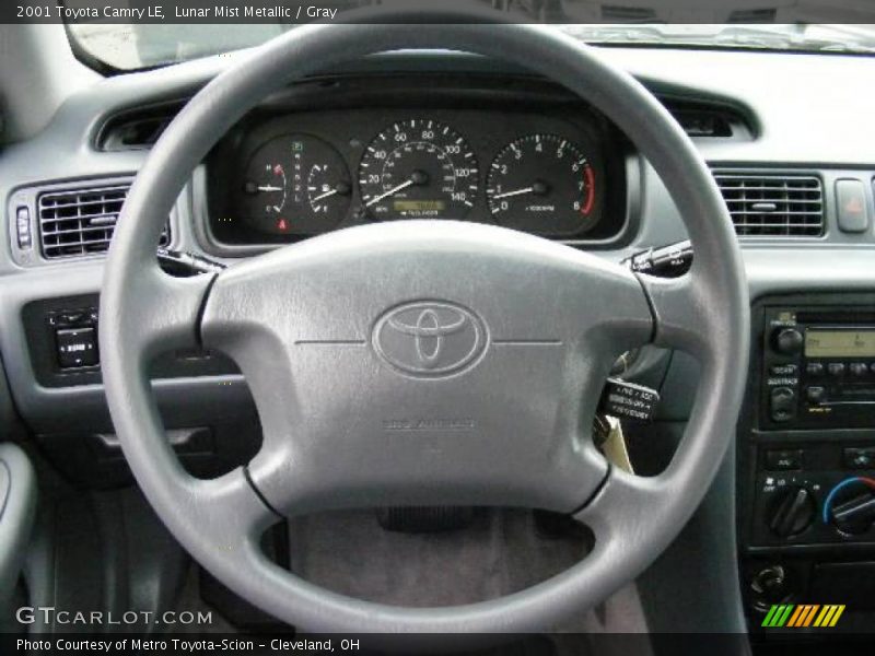 Lunar Mist Metallic / Gray 2001 Toyota Camry LE