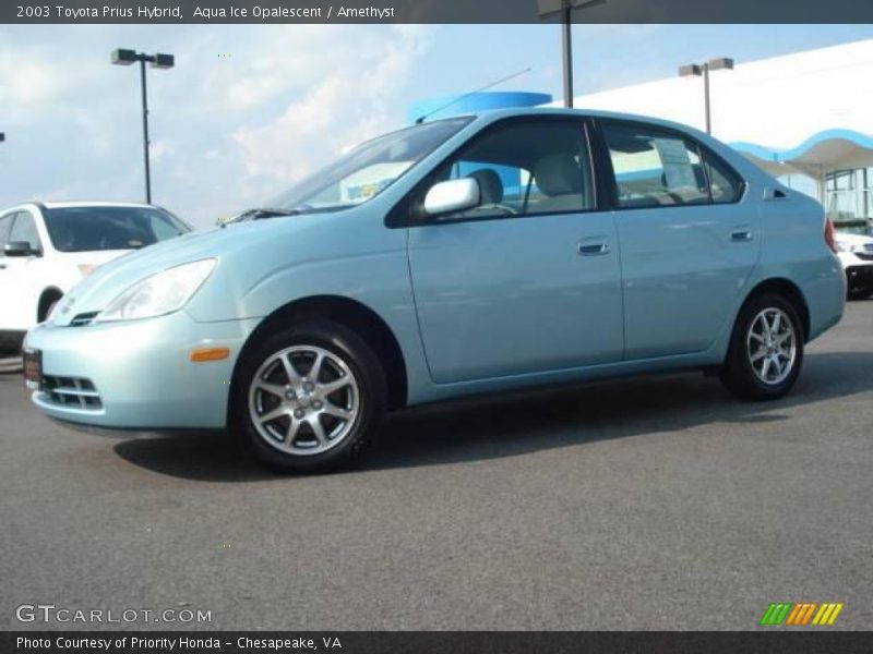 Aqua Ice Opalescent / Amethyst 2003 Toyota Prius Hybrid
