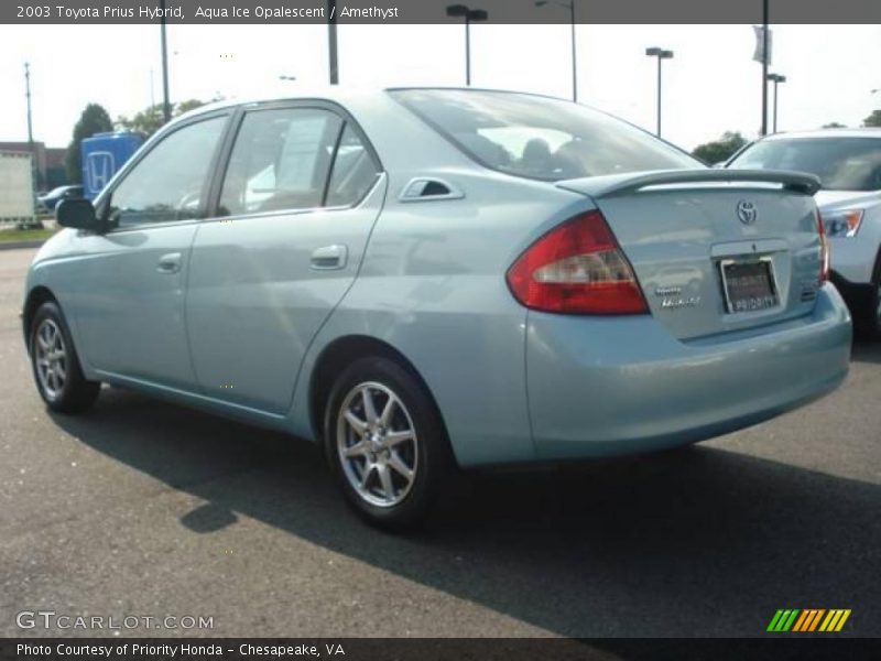 Aqua Ice Opalescent / Amethyst 2003 Toyota Prius Hybrid
