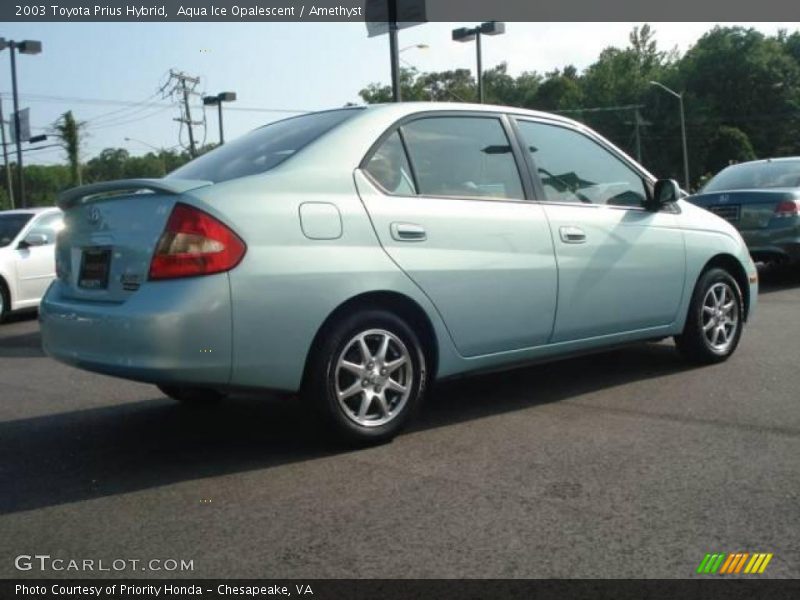 Aqua Ice Opalescent / Amethyst 2003 Toyota Prius Hybrid