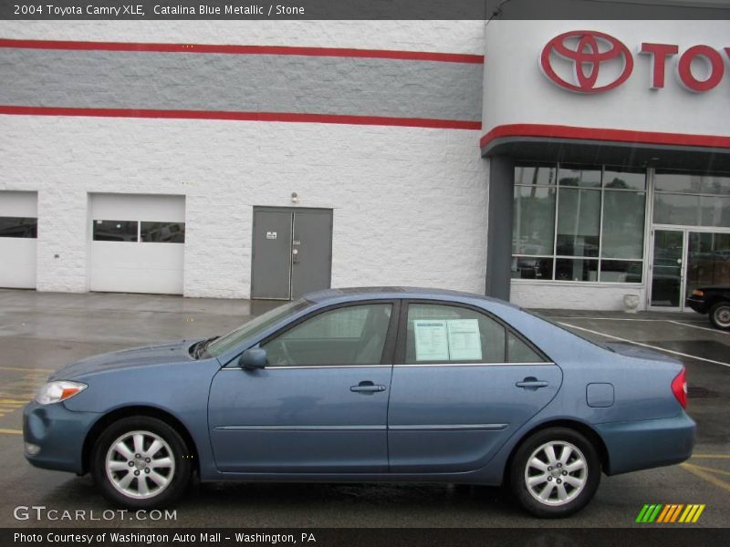 Catalina Blue Metallic / Stone 2004 Toyota Camry XLE