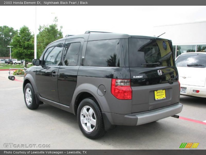 Nighthawk Black Pearl / Black 2003 Honda Element EX
