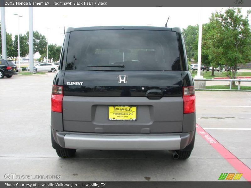 Nighthawk Black Pearl / Black 2003 Honda Element EX