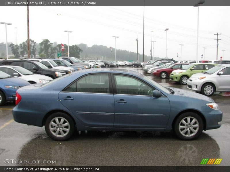 Catalina Blue Metallic / Stone 2004 Toyota Camry XLE