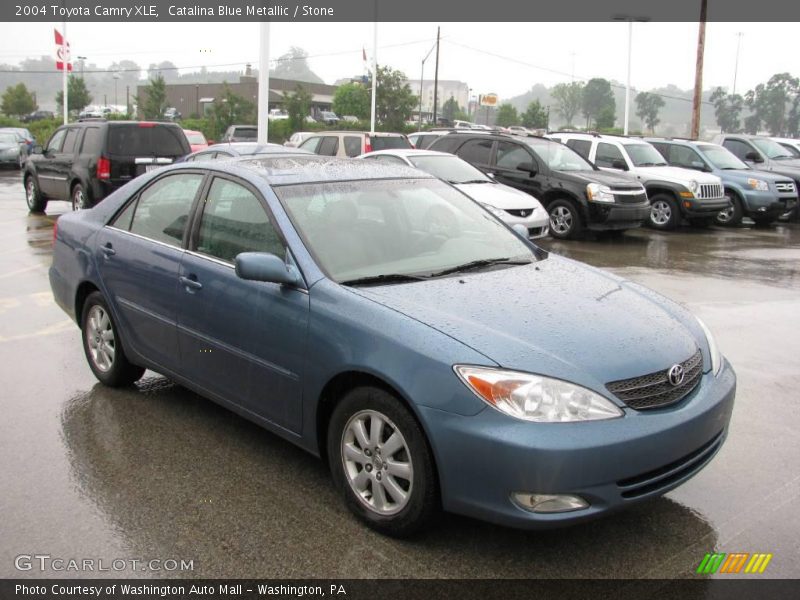 Catalina Blue Metallic / Stone 2004 Toyota Camry XLE