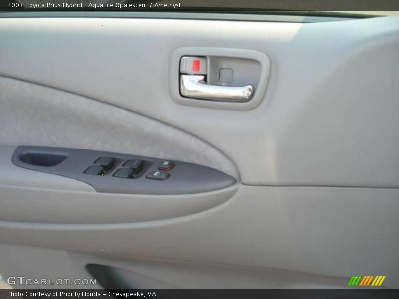 Aqua Ice Opalescent / Amethyst 2003 Toyota Prius Hybrid