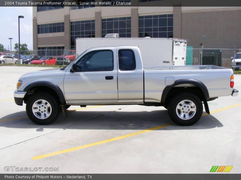 Lunar Mist Metallic / Charcoal 2004 Toyota Tacoma PreRunner Xtracab