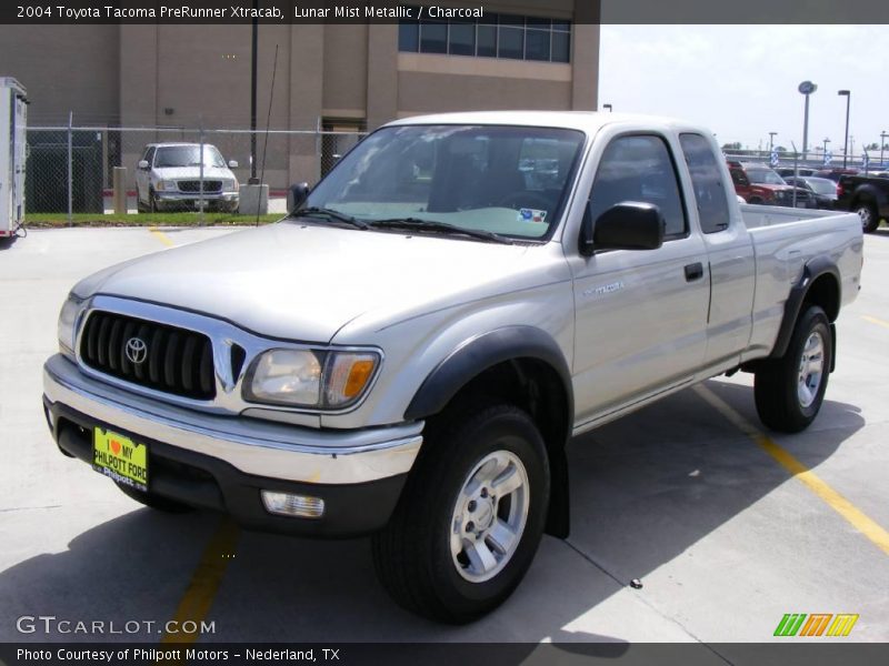 Lunar Mist Metallic / Charcoal 2004 Toyota Tacoma PreRunner Xtracab