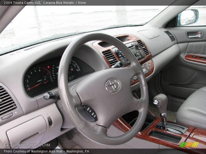 Catalina Blue Metallic / Stone 2004 Toyota Camry XLE