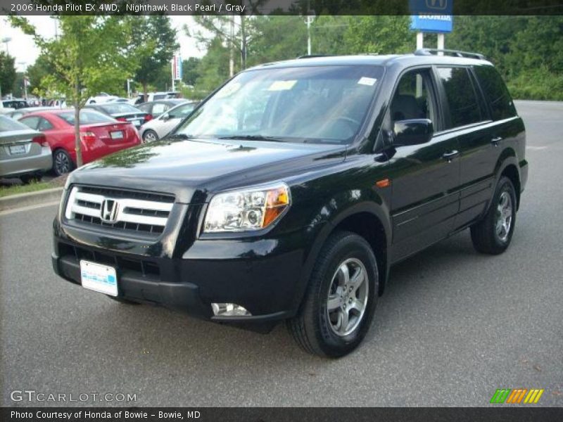 Nighthawk Black Pearl / Gray 2006 Honda Pilot EX 4WD