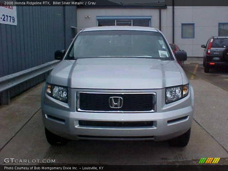 Billet Silver Metallic / Gray 2008 Honda Ridgeline RTX