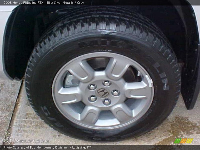 Billet Silver Metallic / Gray 2008 Honda Ridgeline RTX