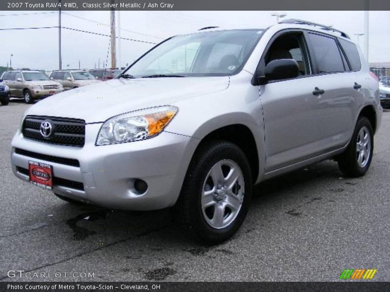 Classic Silver Metallic / Ash Gray 2007 Toyota RAV4 4WD