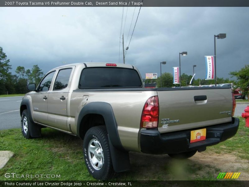 Desert Sand Mica / Taupe 2007 Toyota Tacoma V6 PreRunner Double Cab