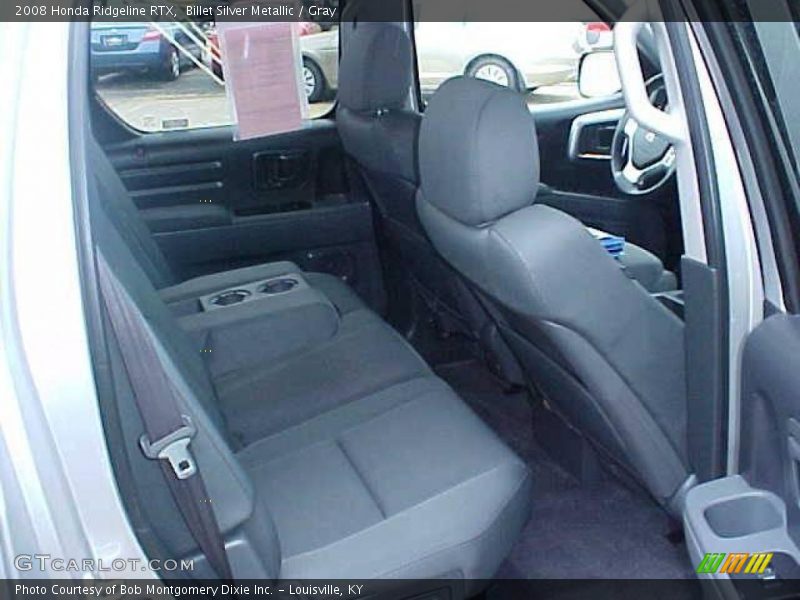 Billet Silver Metallic / Gray 2008 Honda Ridgeline RTX