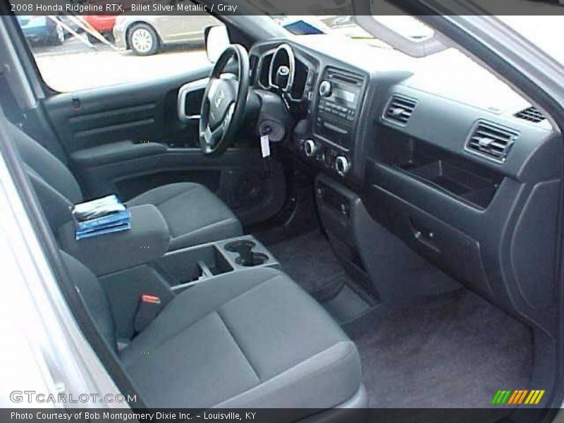 Billet Silver Metallic / Gray 2008 Honda Ridgeline RTX