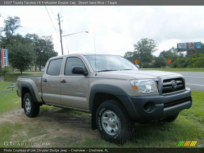 Desert Sand Mica / Taupe 2007 Toyota Tacoma V6 PreRunner Double Cab