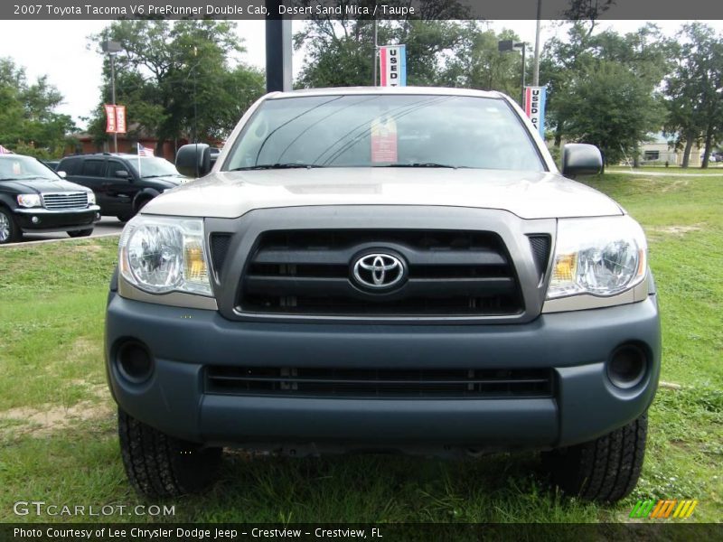 Desert Sand Mica / Taupe 2007 Toyota Tacoma V6 PreRunner Double Cab