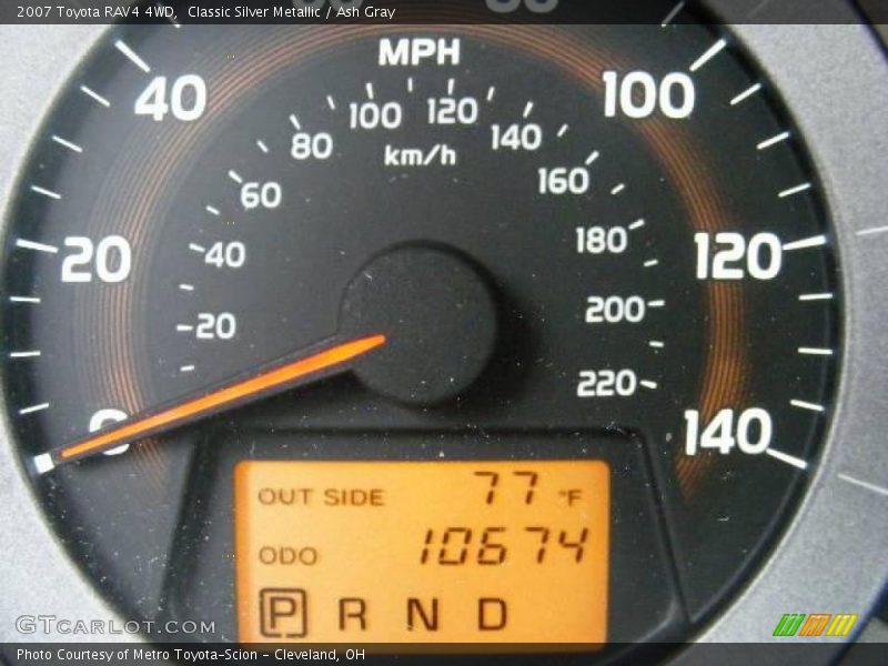 Classic Silver Metallic / Ash Gray 2007 Toyota RAV4 4WD
