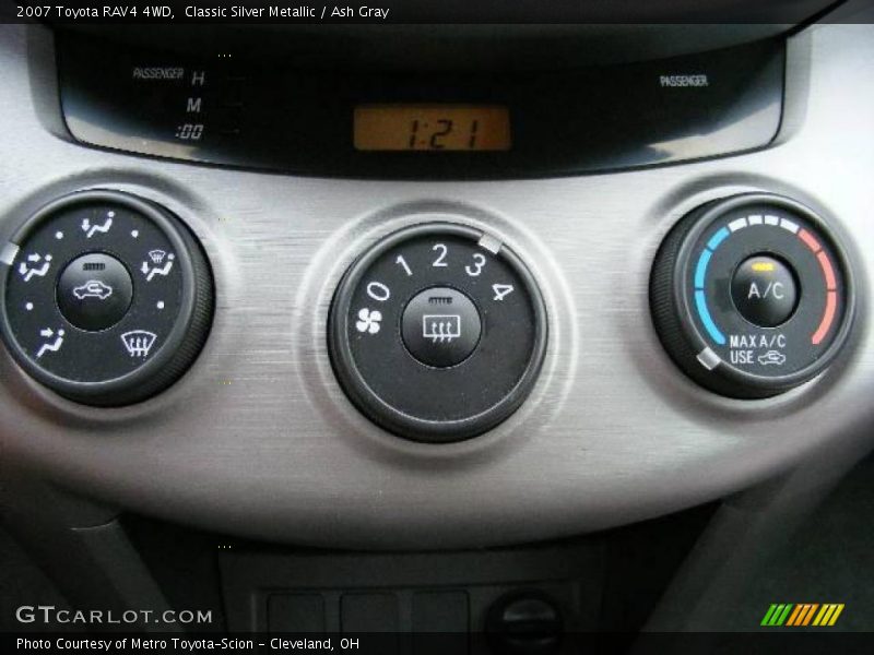 Classic Silver Metallic / Ash Gray 2007 Toyota RAV4 4WD