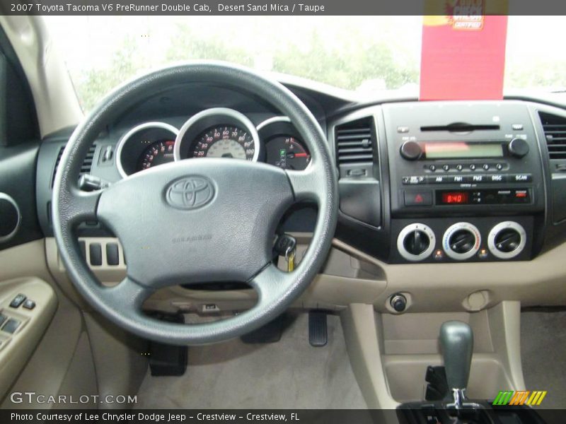 Desert Sand Mica / Taupe 2007 Toyota Tacoma V6 PreRunner Double Cab
