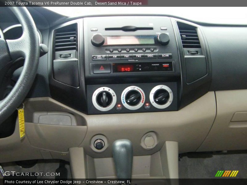 Desert Sand Mica / Taupe 2007 Toyota Tacoma V6 PreRunner Double Cab