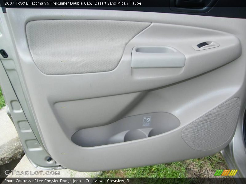 Desert Sand Mica / Taupe 2007 Toyota Tacoma V6 PreRunner Double Cab