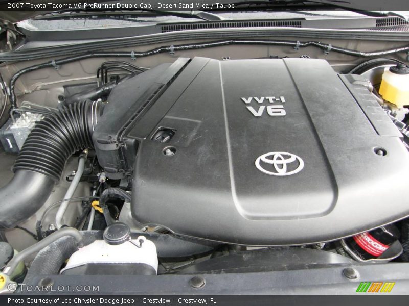 Desert Sand Mica / Taupe 2007 Toyota Tacoma V6 PreRunner Double Cab