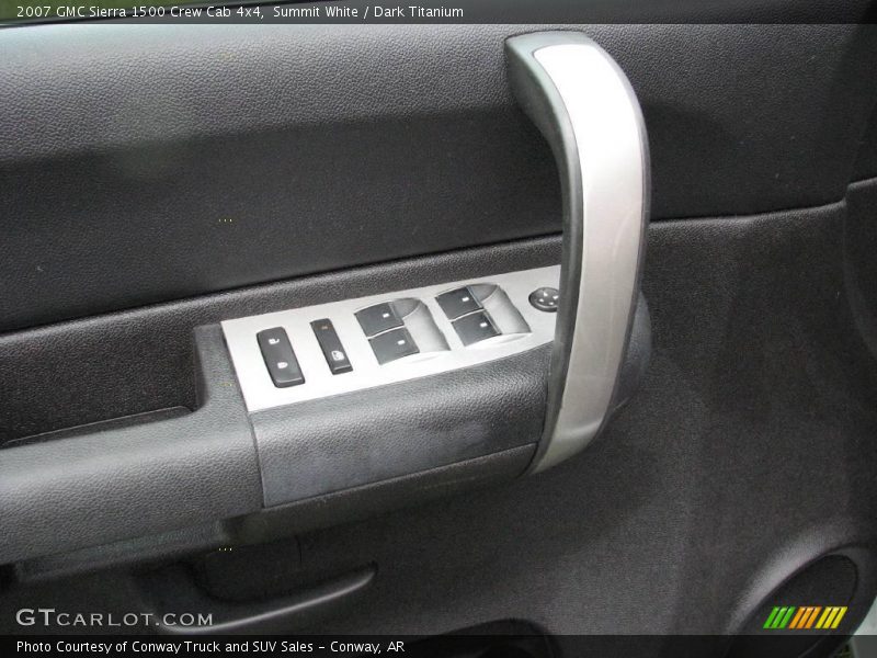 Summit White / Dark Titanium 2007 GMC Sierra 1500 Crew Cab 4x4