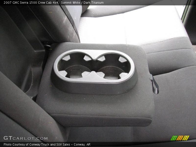 Summit White / Dark Titanium 2007 GMC Sierra 1500 Crew Cab 4x4